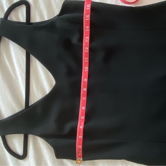 LBD - Jones New York Black V-Neck Dress - Picture 7 of 14